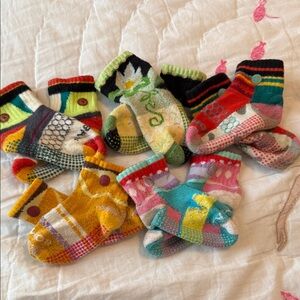 5 Pairs of Toddler Bombas  Non-Slip Kids Socks - Disney Princess collection